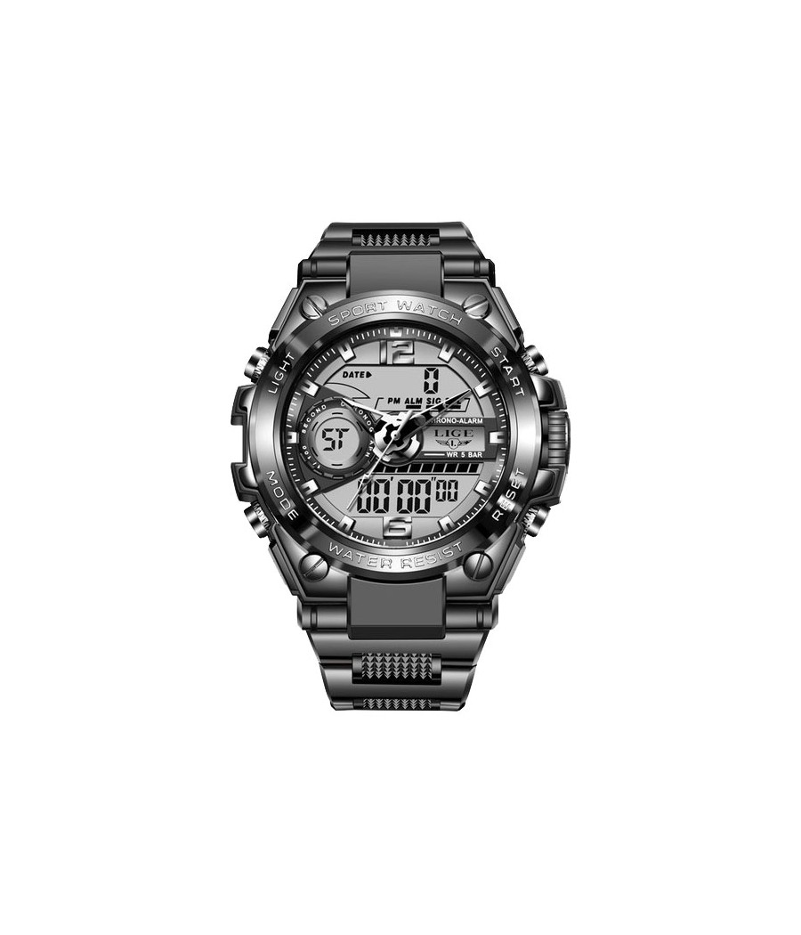 Montre LIGE 8922 Noir