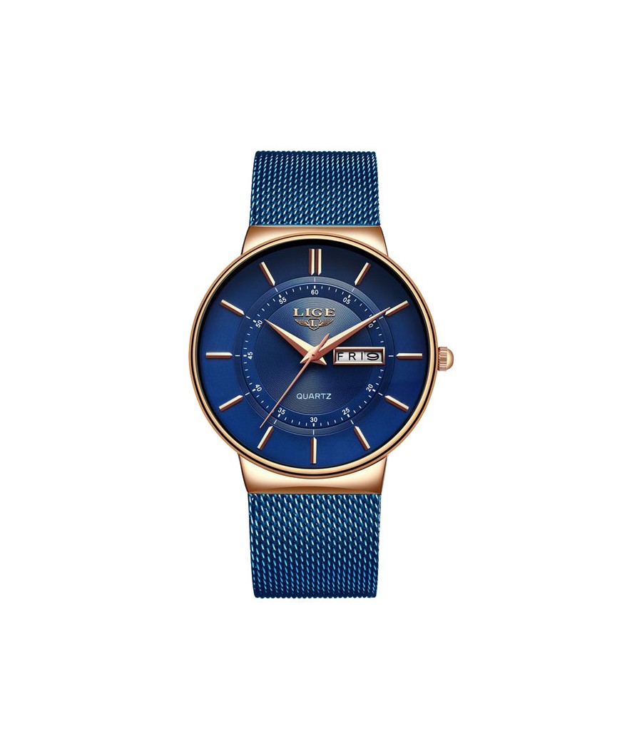 Montre LIGE 9949 Bleu