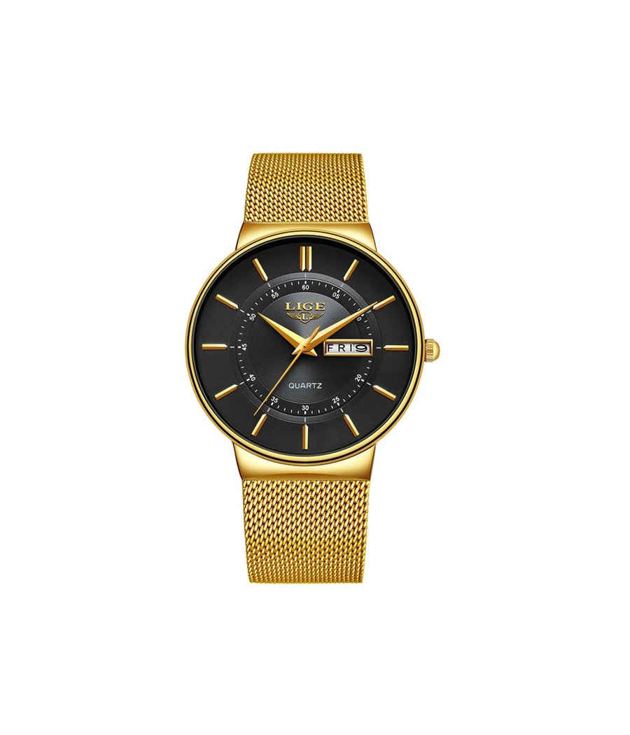 Montre LIGE 9949 Or