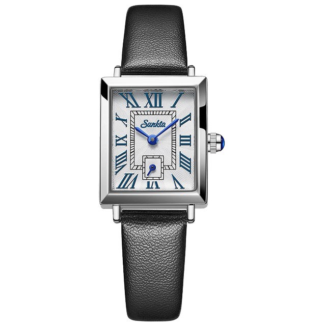 Montre SUNKTA 6695 Blanc & Or