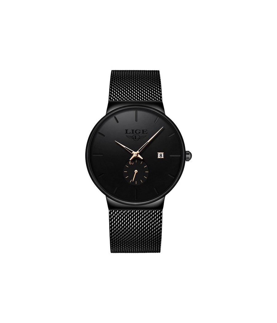 Montre LIGE 9969 Rose & Noir