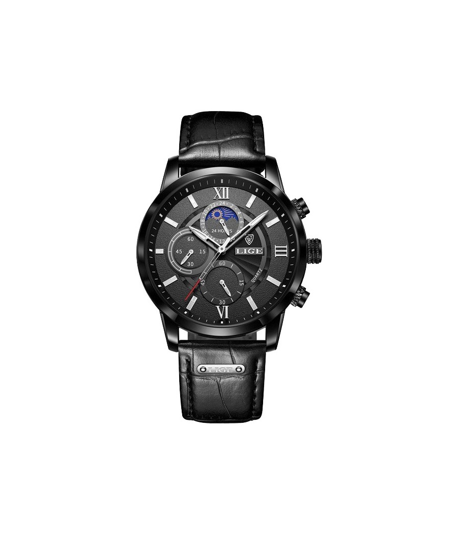 Montre LIGE 8932 Noir