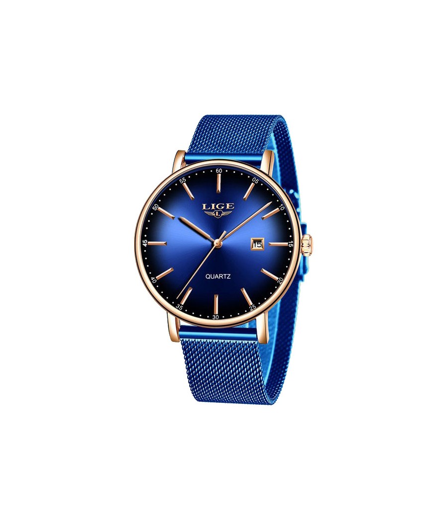 Montre LIGE 9934 Bleu