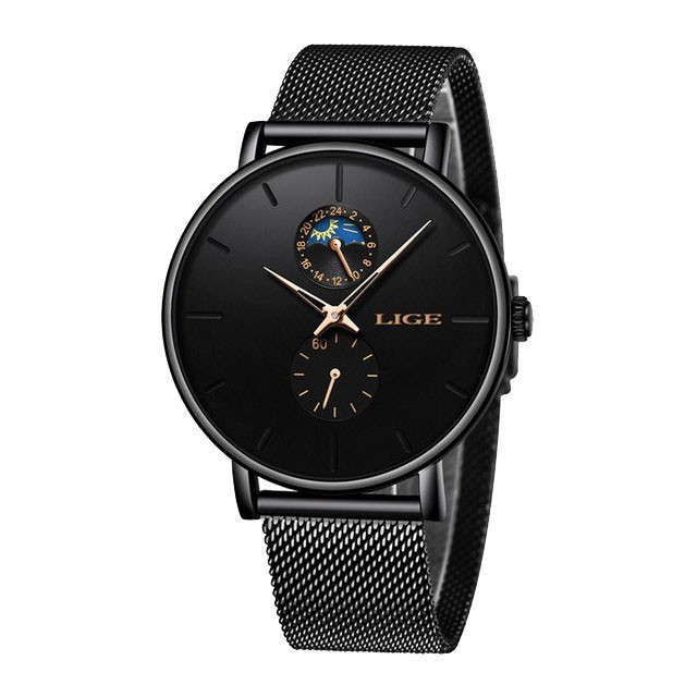 Montre LIGE 9955 Or