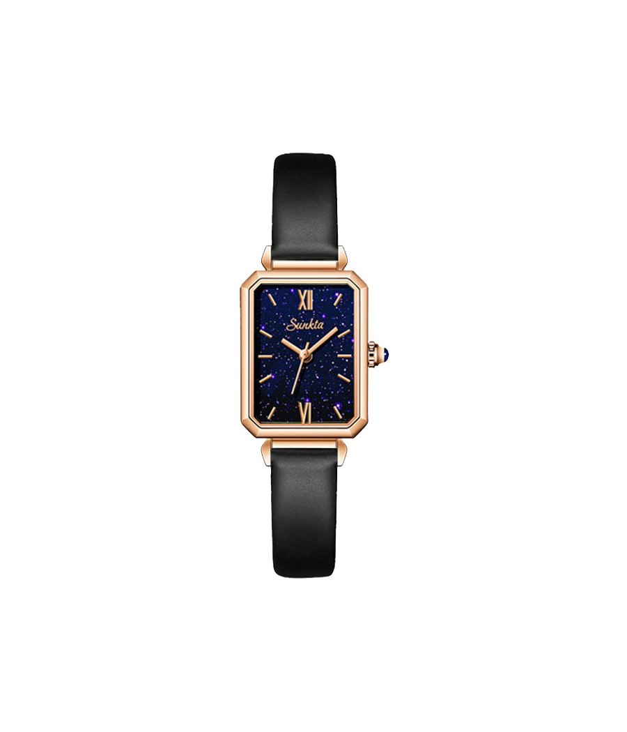 Montre SUNKTA 6690 Bleu & Or