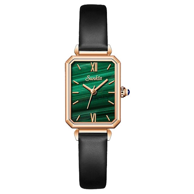 Montre SUNKTA 6690 Vert & Or