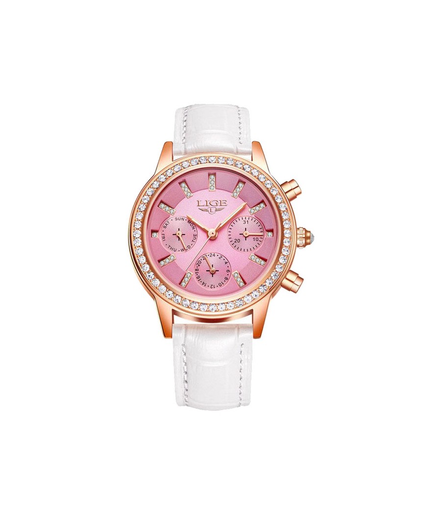 Montre LIGE 9812 Rose