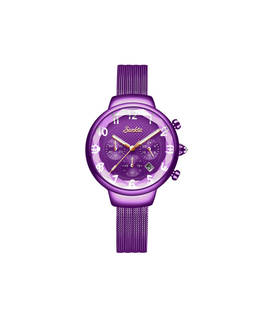 Montre SUNKTA 6676 Violet