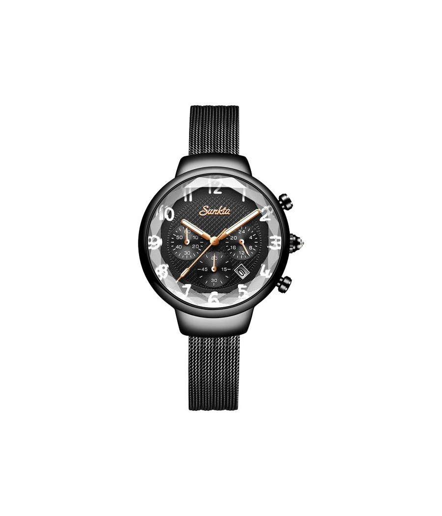 Montre SUNKTA 6676 Noir