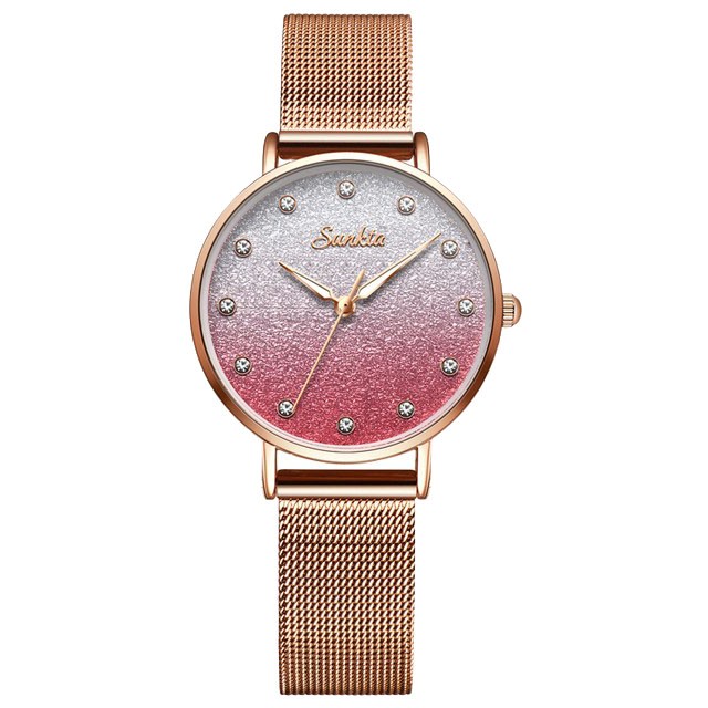 Montre SUNKTA 6685 Rouge