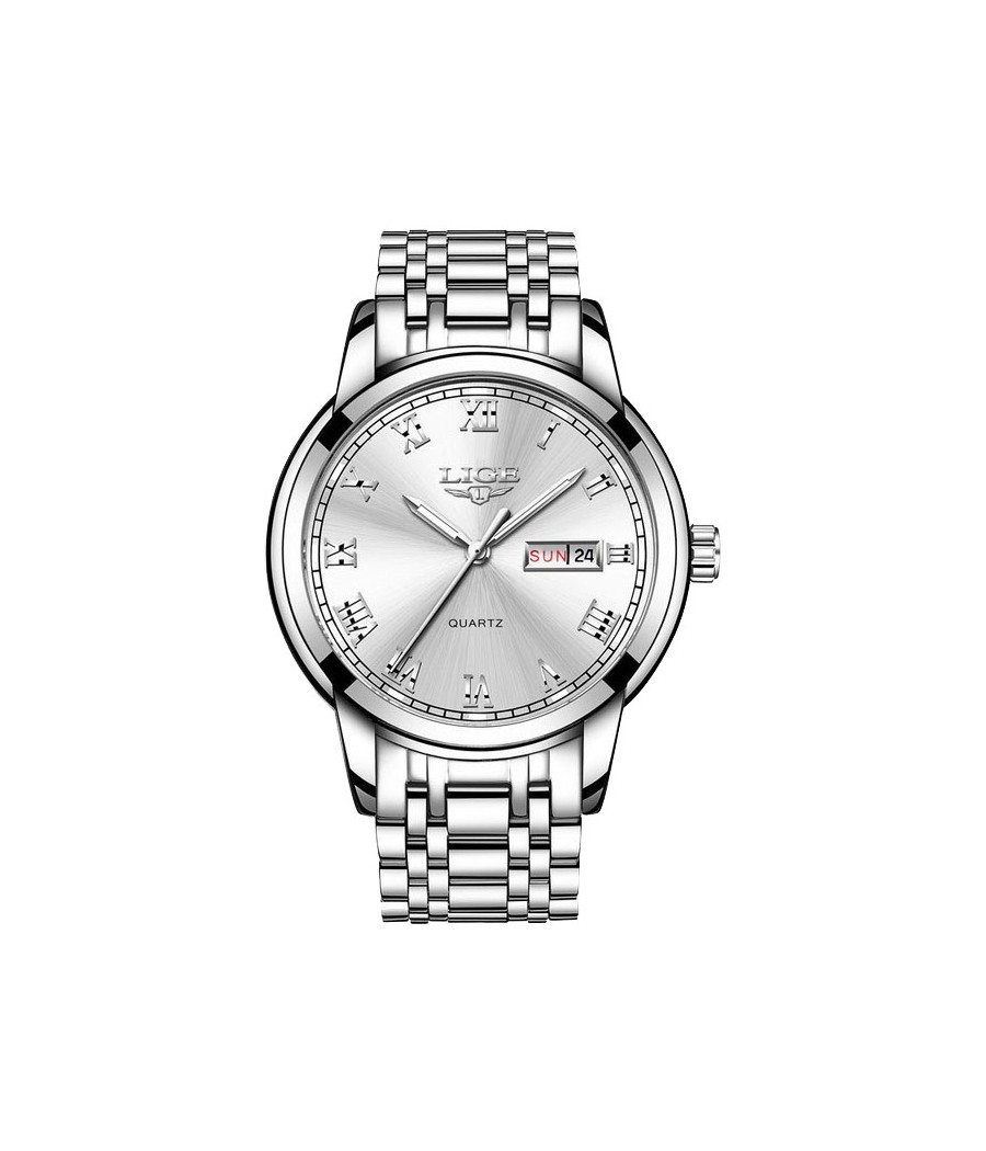 Montre LIGE 9846 Argent